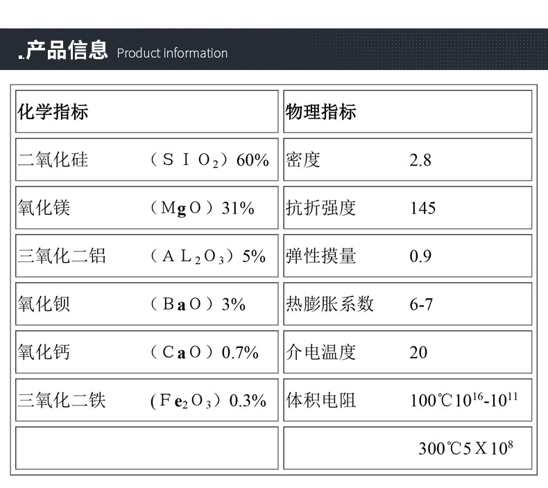 电子电器陶瓷